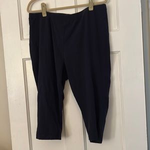 Woman Within 1X, 22/24 blue capris